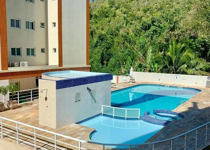 Canto Nobre Da Praia Grande - Apartamento Completo E Confortavel